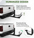 New Trash Can Hauler Hitch Trash Can Transporter, Wheeled Garbage Can Towing Carrier-4