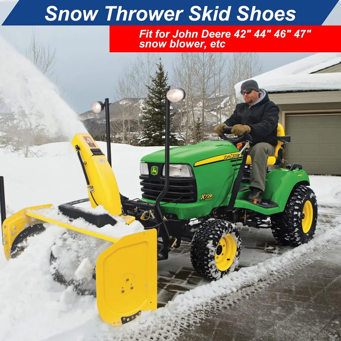 2Pcs Snow Blower Skid Shoes-4