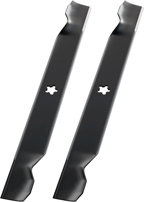532138971 2pcs Lawn Mower Blades Mower Parts Fit for 42in Craftsman Husqvarna Poulan Lawn Mowers Replaces 138498,138971,532127843,532138498,127843,138971X431,134149,532134149-1