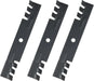 GY20852 GX21784 3pcs Lawn Mower Blades Mower Parts with 48" Deck Fit for John Deere D140 Lawn Tractors D150 D160 D155 Replaces OEM # AM137757 AM141035 GX21786 GY20852-9