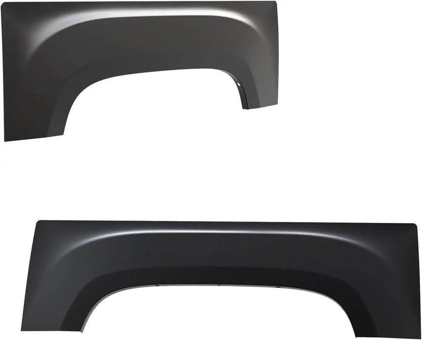 Truck Bed Rear Upper Wheel Arch Repair Skin Panel Pair Fit For 2007-2013 GMC Sierra 1500 2500HD 3500HD with 6' and 8' Bed Quarter Patch-8