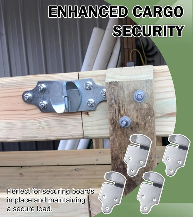 2 Sets Trailer Boards Panel Sides Straight Brackets-5