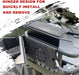 Adjustable ATV Chainsaw Mount Bracket, Chainsaw Holder Rack Universal Saw Press Carrier with Theft Deterrent Cover-5
