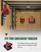 Trailer Fuel Gas Can Rack Holder with Lock 5 Gallon Liquid Container Mount-4