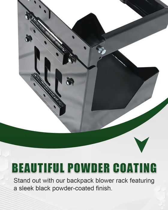 Adjustable Trailer Backpack Blower Rack Holder with Lock-5