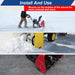 2Pcs Snow Blower Skid Shoes-5