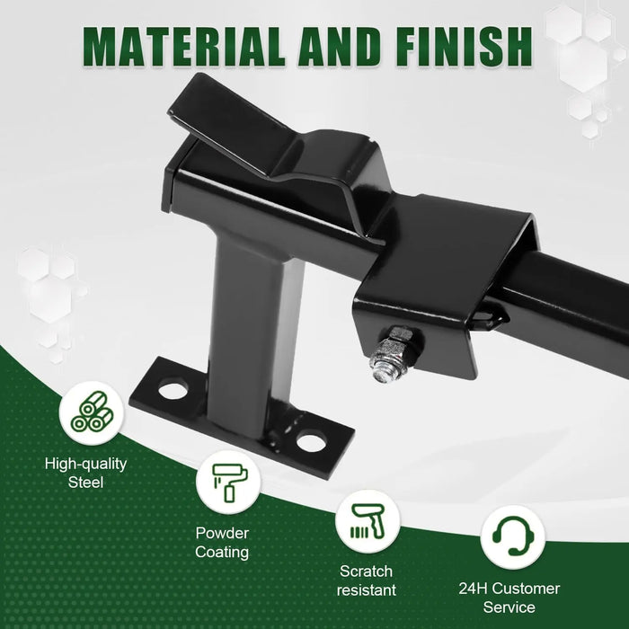 Weed Eater Racks for Enclosed Trailer Trimmer Rack Weedeater Rack for Trailer Landscape Truck Holder Lawn Equipment Accessories-4