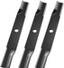 3Pcs Mower Blades Mulching Blade Fit for 60 Inch John Deer Lawn Mower High Lift Mower Blade Lawn Mower Parts OEM#: M141785,M87622,AM100538-1