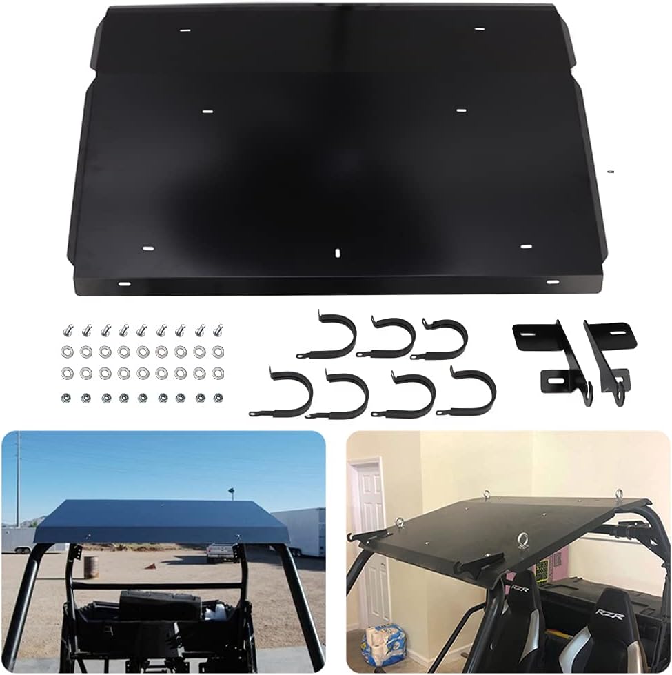 ELITEWILL Black Aluminum Roof Fit for Polaris RZR 800/800 S/XP 900