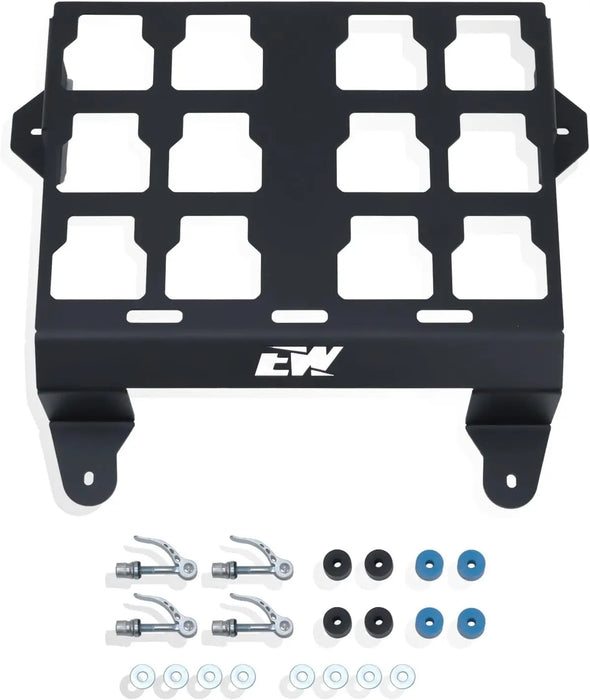 Packout Mounting Plate Compatible with Milwaukee Packout Fit for Polaris RZR XP 1000/ Turbo/ Turbo S 2014-2023 2 Doors and 4 Doors UTV Offroad-7