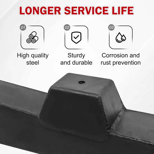 Over Axle Frame Repair Kit Fit for 2007-2014 2nd Gen Chevy Silverado and 3rd Gen GMC Sierra 1500 Pickup Truck Rear Frame Rust Repair-2