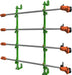 Weed Eater Rack for Open/Enclosed Trailers 4 Place Trimmer Racks Weedeater Rack for Trailer Landscape Truck Holder Lawn Equipment Accessories w/Lock-9