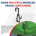  Wheeled Trash Can Couplers to Hook Multiple Wheeled Trash Containers-3