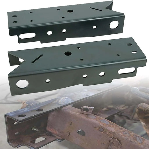 Rear Frame Rust Repair Kit Fit for 1999-2014 Chevy Silverado & GMC Sierra 1500 Pickup Truck Short Bed - Durable Truck Repair Part Accessories-1