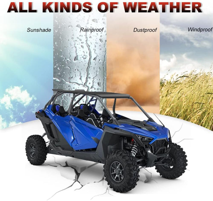 ELITEWILL RZR PRO XP 4 Hard Roof RZR Roof Top Aluminum with Black Powder Coating