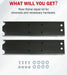  Pickup Rear Frame Repair Kit Fit for 1999-2014 Chevy Silverado and GMC Sierra 1500 Reg & Ext and Crew Cab Long Bed Pickup Frame Rust Repair-5