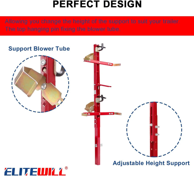 3 Place Weedeater Rack and 2 Place Backpack Blower Rack for Open Trailer-6