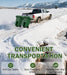 Dual Trash Can Hauler,Wheeled Garbage Can Towing Trailer Hitch Outdoor Trash Can Transporter Hauling Hitch Carrier-6