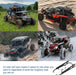 X3 Rock Sliders Nerf Bars Kit OEM Style 2-Doors Tree Kickers Compatible with Can Am Maverick X3 / Turbo/R 2017-2024-6