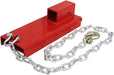 2" Forklift Trailer Hitch Receiver Attachment Pallet Forks Towing Adapter with Chain-6