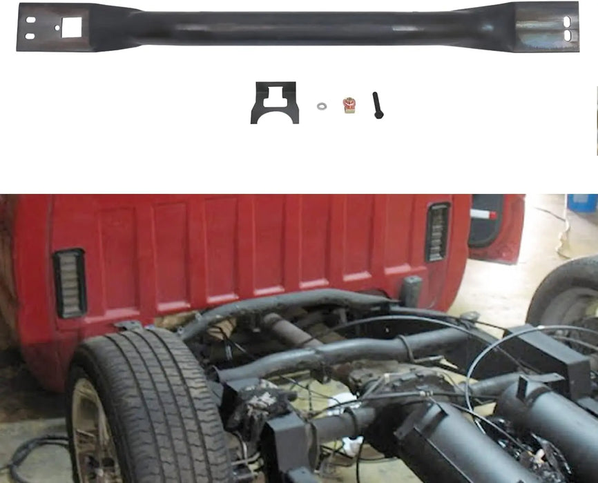 Upgrade Front Fuel Tank Support Crossmember with OEM Bracket-6
