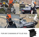 Adjustable ATV Chainsaw Mount Bracket, Chainsaw Holder Rack Universal Saw Press Carrier with Theft Deterrent Cover-6