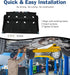 Engine Splash Shield Guard Underbody Cover Panel ML3Z-7222-D with Mounting Screws Compatible with 2015-2024 Ford F150 Gas Engine JL3Z-7222-C, Not Fit for Raptor or 3.0L Diesel-6