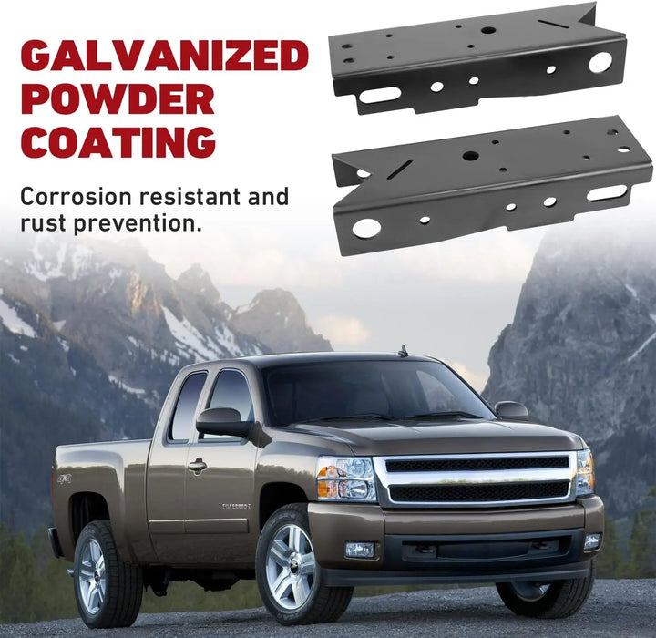 Rear Frame Rust Repair Kit Fit for 1999-2014 Chevy Silverado & GMC Sierra 1500 Pickup Truck Short Bed - Durable Truck Repair Part Accessories-5