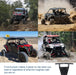 RZR Front Bumper Heavy Duty with Light Bar and Removable Skid Plate-6
