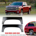 Truck Bed Upper Rear Wheel Arch Skin Repair Quarter Panels Fit for 2007-2013 Chevy Silverado 1500 2500HD Pickup 2 Pcs Black-6