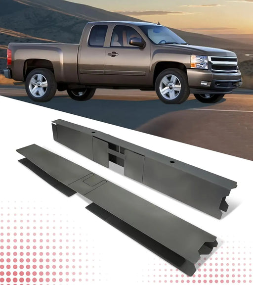 Full Center Frame Rust Repair Kit Section Fit for 2007-2014 Chevy Silverado 1500 Extended Cab & Crew Cab 2nd 3rd Gen Pickup-1