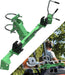 Lawn Mower Trimmer Racks, Weed Eater Rack Holder for Zero Turn Mowers,Quick Clamp & Locking System for Landscaping Lawn Care, Green-1