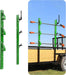 Weed Eater Rack for Trailer Trimmer Rack Mount on Open Trailer Holder Lawn Equipment Rack for Landscape Truck 3 Place Weedeater Rack Landscape Trailer Accessories-1