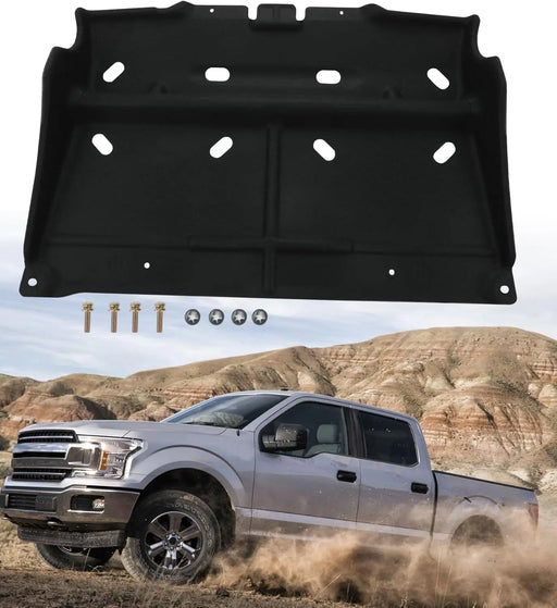 Engine Splash Shield Guard Underbody Cover Panel ML3Z-7222-D with Mounting Screws Compatible with 2015-2024 Ford F150 Gas Engine JL3Z-7222-C, Not Fit for Raptor or 3.0L Diesel-1