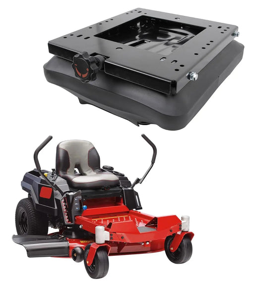 Universal Seat Suspension Kit W/O Seat Slider Track Fit for Zero Turn Lawn Mower Tractor Forklift Compatible with Most Aftermarket Seats-1