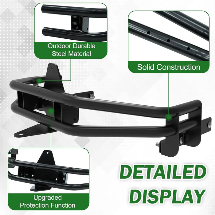 Zero-Turn Mowers Rear Bumper Bar and Hitch Kit Compatible with John Deere Z235 Z255 Z335E Z335M Z345M Z345R Z355E Z375R BM2448-3