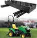 Universal Tractor Tool Box Tray with Bracket 46.5x15.6x5.7 Inch Extra Large Aluminum Tractor Tool Basket 180 LB Capacity Carrier for Farmers Landscapers Ranchers-1
