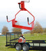  Handheld Blower Rack for Trailer, Lockable Mount Holder Fit for Open/Enclosed Lawn Landscape Trailers & Trucks, for Farm, BBQ & Landscape, Red-1