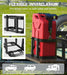  Gas Can Holder 5 Gallon / 20 Liter Steel Jerry Can Mount Brackets Fit for Water Container Lockable Mounting Bracket for Camping, RV, and Overlanding-5