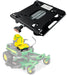  Universal Seat Suspension for Zero Turn Mower Fit for John Deere, Hustler, Z TRAK, Kubota, Exmark Mower Tractor W/O Seat Slider-1