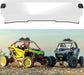 RZR Front Half Windshield - Clear Windscreen - Low Profile - Fits Polaris RZR PRO XP/XP 4 2020+, PRO R/R 4 2022+, TURBO R/4 2022+-1