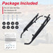 X3 Rock Sliders Nerf Bars Kit OEM Style 2-Doors Tree Kickers Compatible with Can Am Maverick X3 / Turbo/R 2017-2024-7
