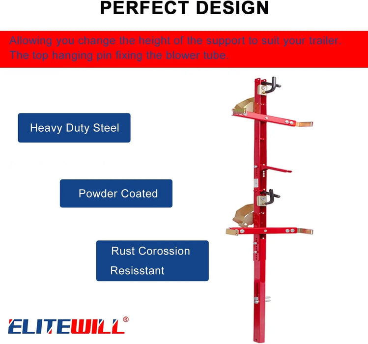 3 Place Weedeater Rack and 2 Place Backpack Blower Rack for Open Trailer-7