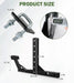 New Trash Can Hauler Hitch Trash Can Transporter, Wheeled Garbage Can Towing Carrier-7