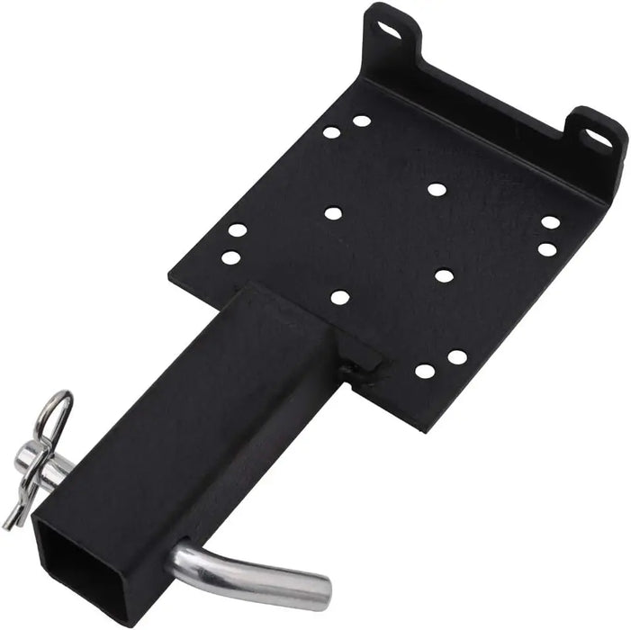 2" Receiver Universal Trailer Hitch Winch Mount Plate for ATV UTV Winch Cradle Mounting Bracket-7