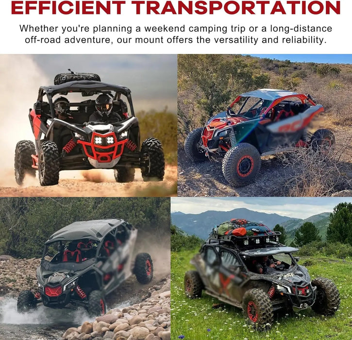  Packout Mount Compatible with Milwaukee Fit for Can-Am Maverick X3 2017-2023-6