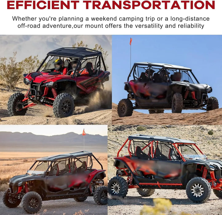 Offroad Packout Mount Fit for Milwaukee Packout Compatible with Honda Talon 1000 UTV-3