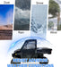 Soft Window Doors and Soft Front Windshield Compatible with Ranger XP 1000, UTV Cab Enclosure Upper Doors Enclosed Protection Kit Fit for Polaris Ranger XP 1000 2017-2025-7