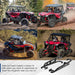 Rock Sliders Side Nerf Bars Aggressive Style Tree Kickers Fit for Honda Talon 1000R/ 1000X 2019+ 2-Seat-5