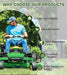 Universal Seat Suspension for Zero Turn Mower Fit for John Deere, Hustler, Z TRAK, Kubota, Exmark Mower Tractor W/O Seat Slider-4